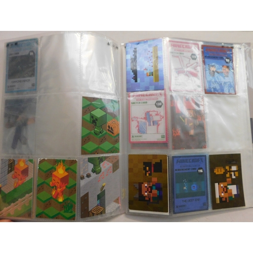 Binder of Minecraft cards
