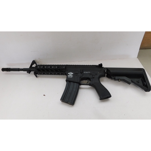 Airsoft BB combat machine 6mm pellet AEG semi auto system
