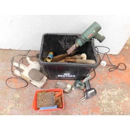 26 - Mixed tools - incl. sander etc. - unchecked...