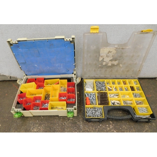 30 - Stanley nail organiser and one other...