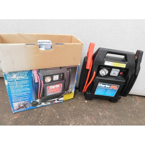 34 - Clarke jump start 900 W/O...
