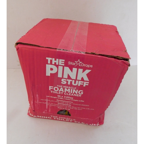42 - The Pink Stuff full box of 10x2 toilet foam cleaner...