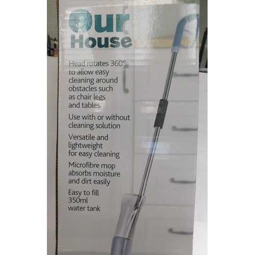 47 - Boxed (box at fault) Our House - spray mop...