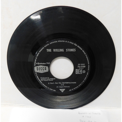 306 - Rolling Stones 'Satisfaction' French issue
