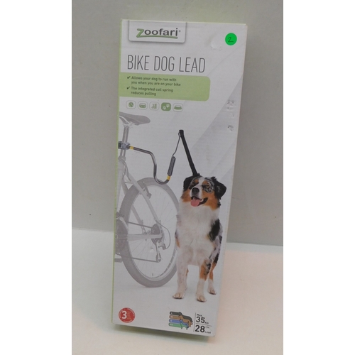 185 - New/boxed bike dog lead