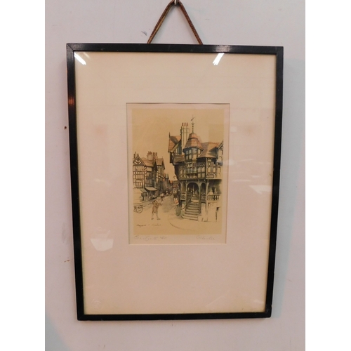 260 - Signed print of Chester