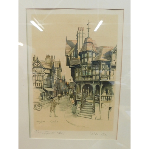 260 - Signed print of Chester