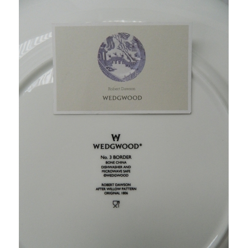 461 - Boxed Wedgwood plate - Robert Dawson no.3 Border