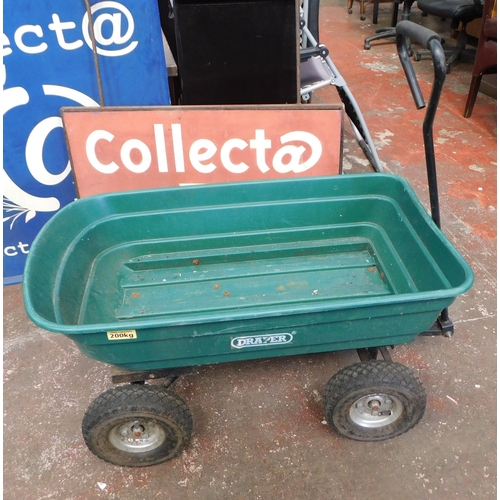 21 - Draper four wheel garden cart
