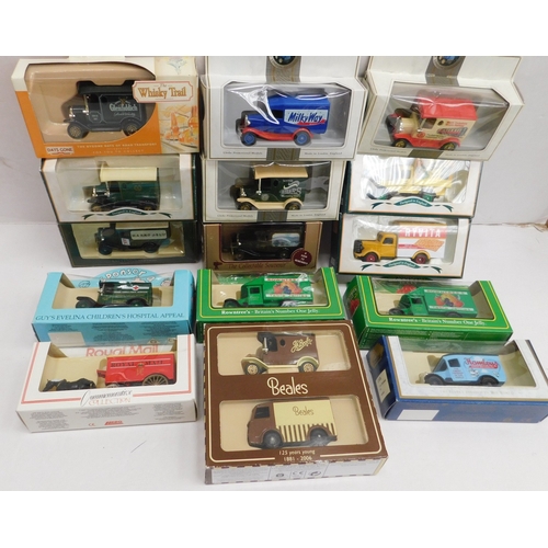 720 - Selection of boxed diecast advertising vehicles