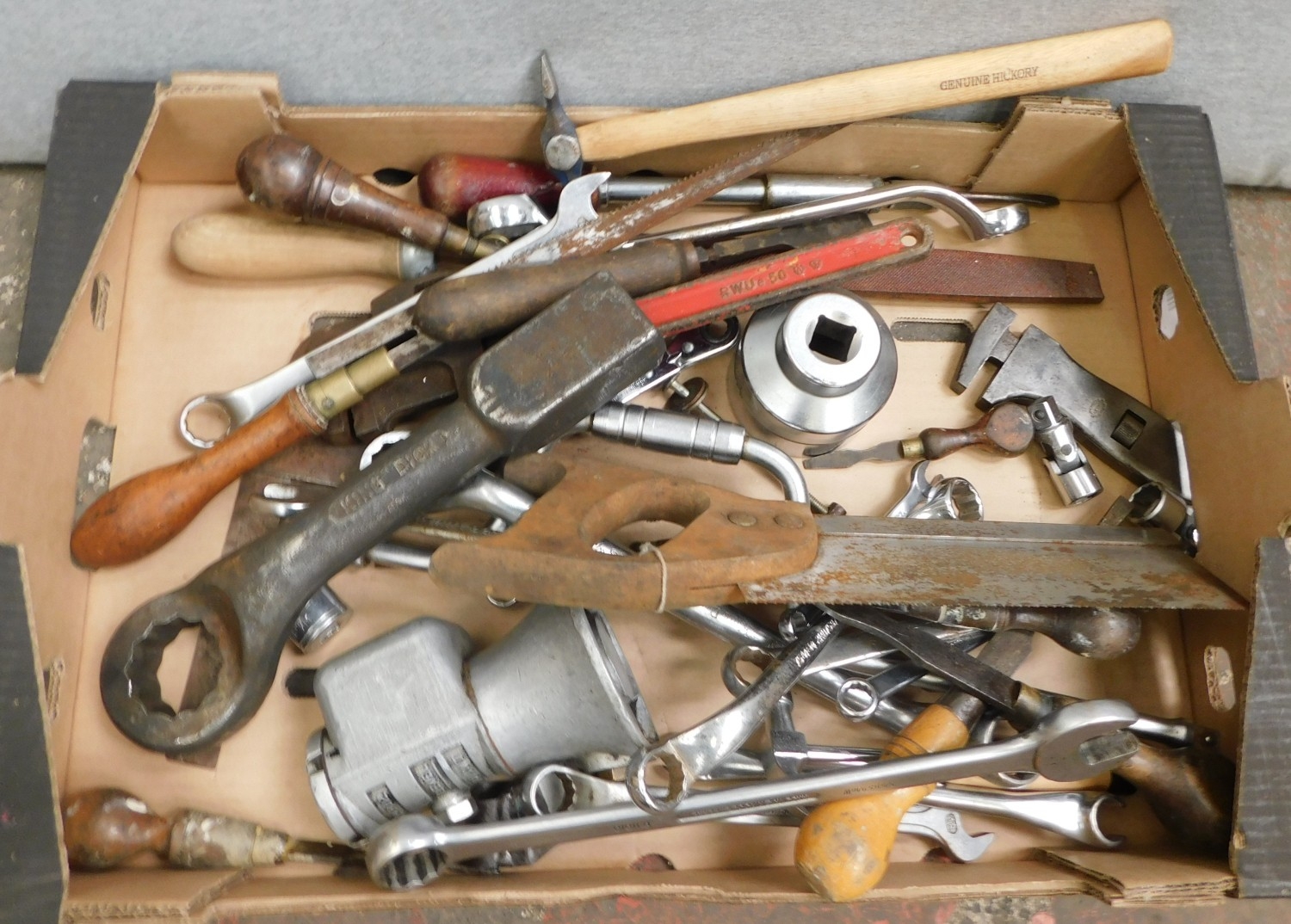 Selection of tools