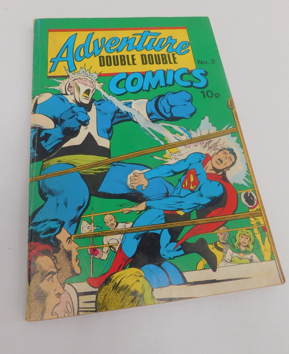 Vintage 1967 Adventure Double Double comic - good condition