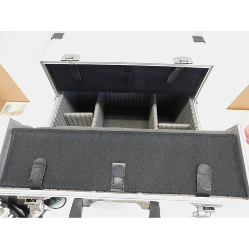Large camera with case, lenses and accessories