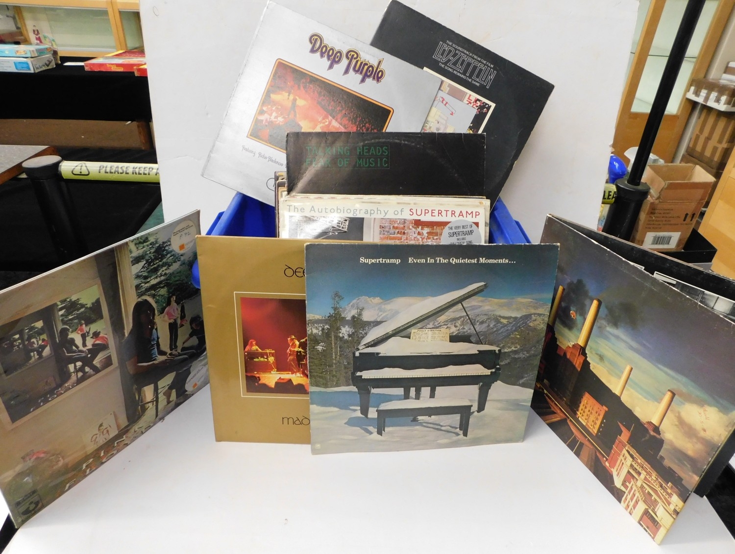 Box of Rock/Prog/Punk - incl. Pink Floyd, Led Zeppelin, Genesis, Supertramp