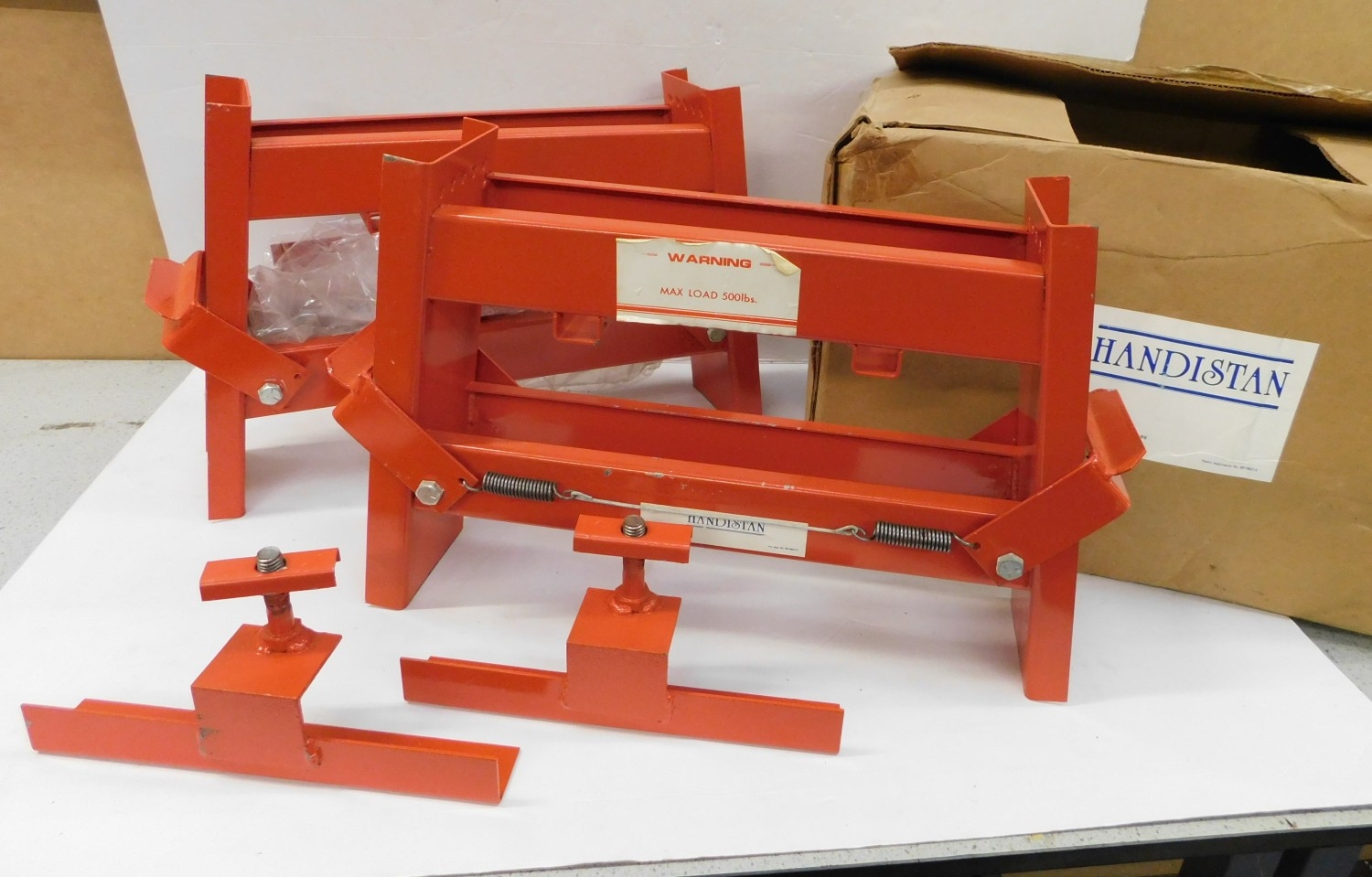 Box of two Handistan work platform for plank or scaffold board
