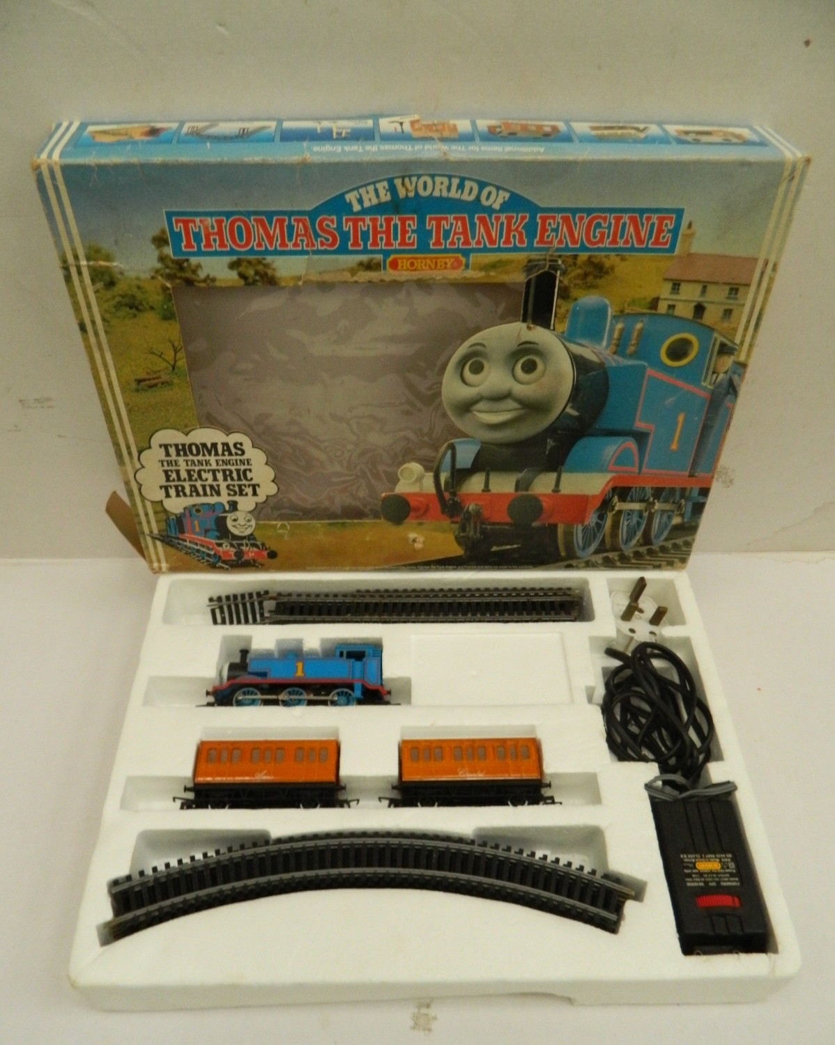 Boxed Thomas The Tank Engine Hornby train set - OO scale