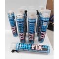 Box of 11x dual Flo pink grip dry fix - fast use dry wall adhesive ...