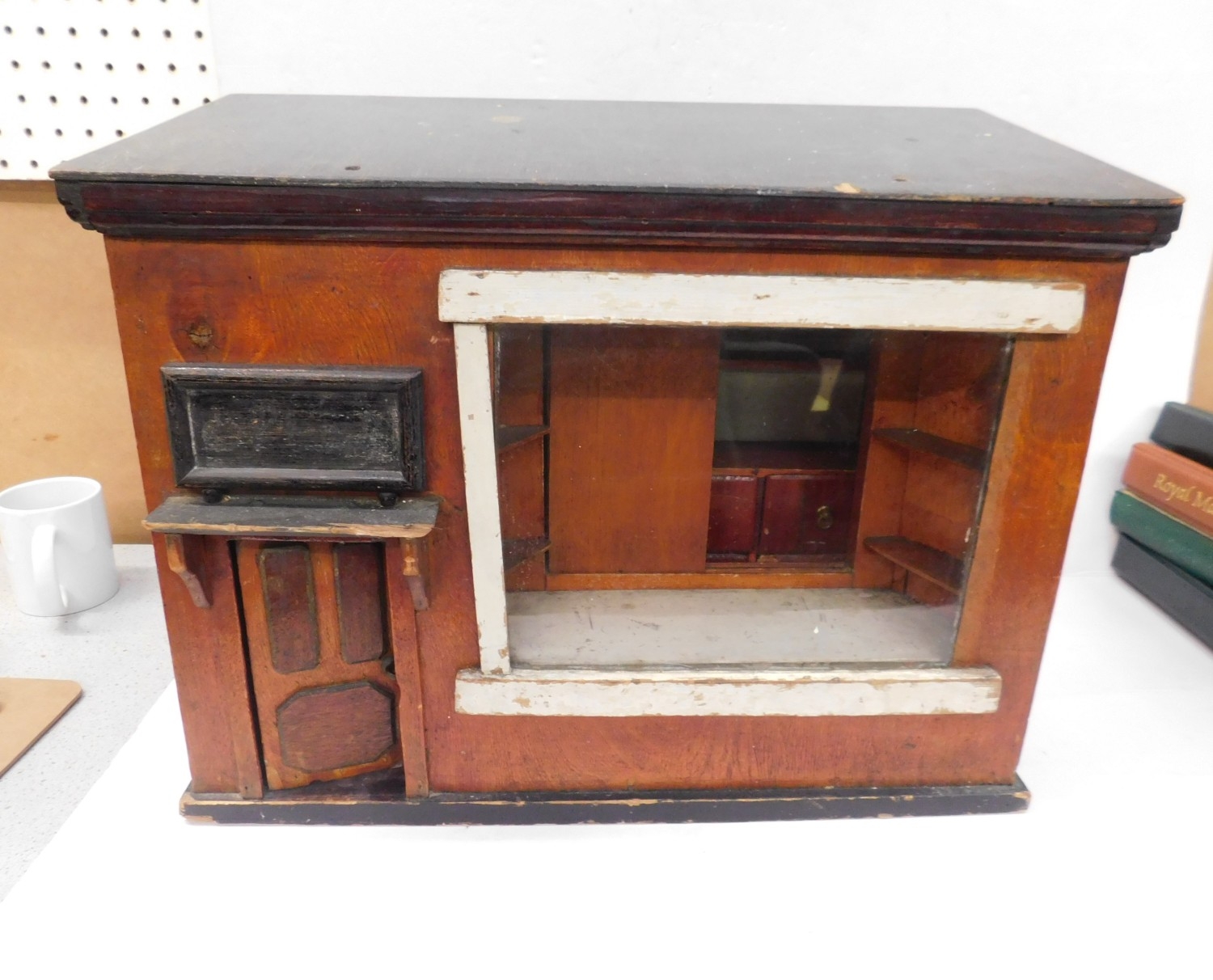 Vintage hand made shop front display