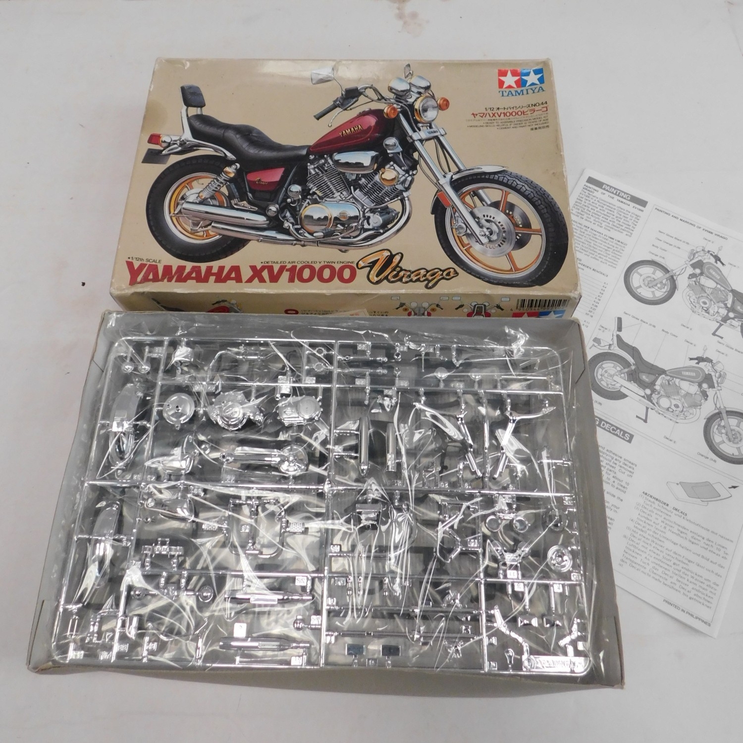 Unused Tamiya Yamaha XV1000 model kit