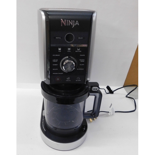 Ninja ice cream maker - unchecked