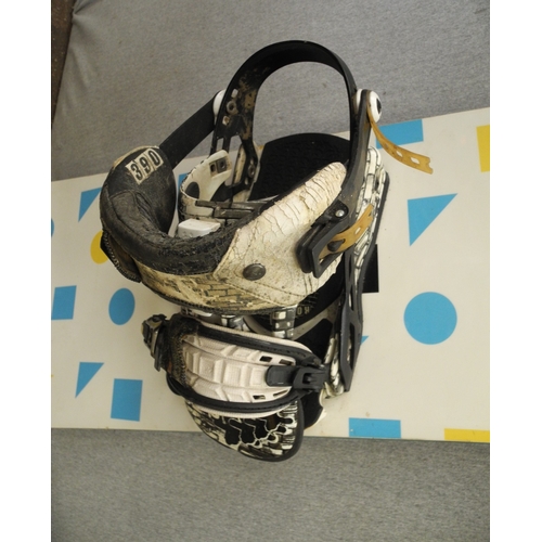 Battalion snowboard with bindings