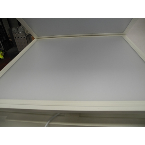 6x LED lighting panel 600 x 600 square