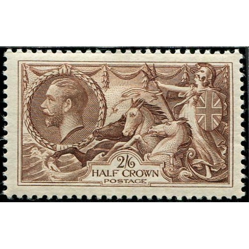 329 - 2/6d SG 450(2) 'REDDISH-BROWN' MINT, fine M/M, lovely colour of this rare difficult shade. (Spec.M73... 