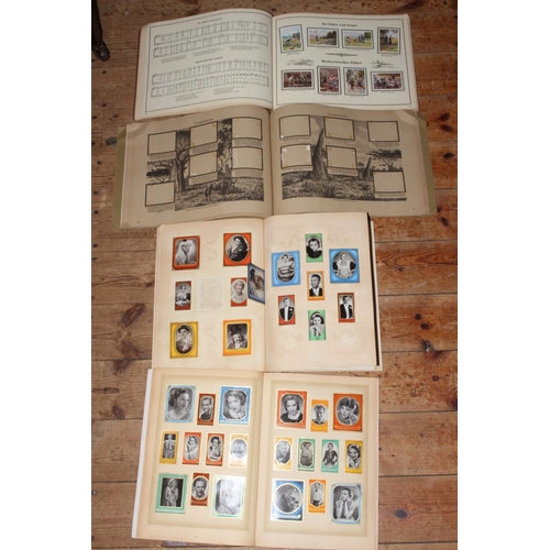 57 - Collection of German cigarette card albums including seven cigarette albums (serie 1 x 2, serie 2 x ... 