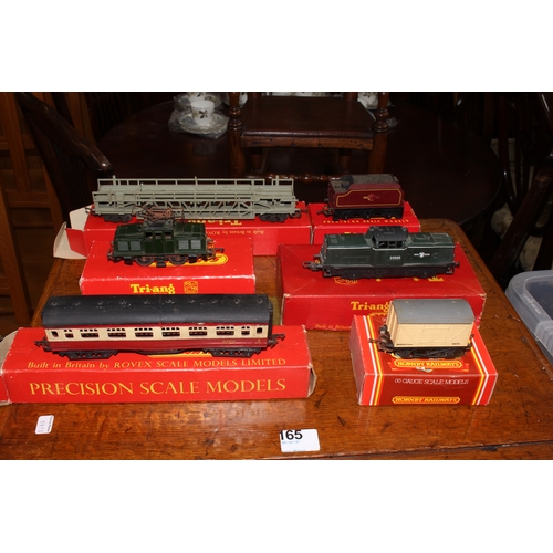 66 - Four boxes of Triang railway accessories and four boxed sets (sold as seen).