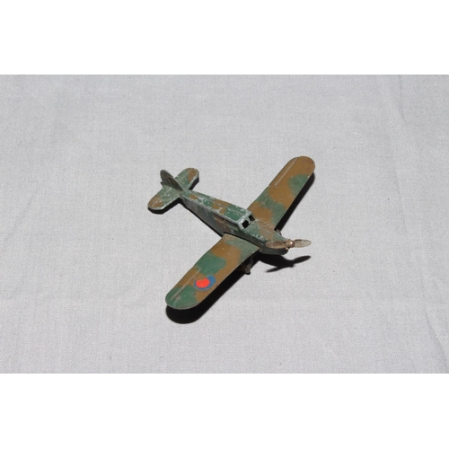 113 - Wartime Dinky 66c Two Seater Fighter.   Very Good unboxed.