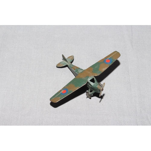 114 - Wartime Dinky 66b Dive Bomber Fighter.  Excellent unboxed.