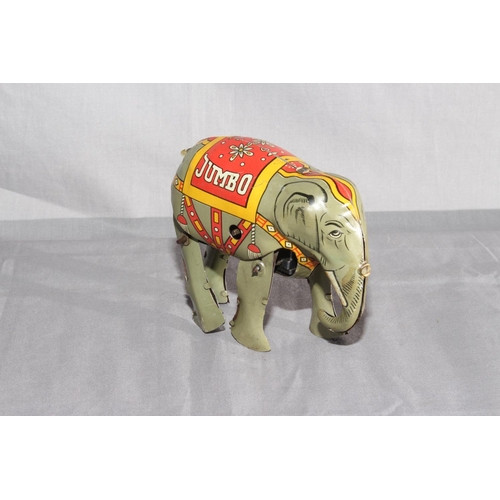 13 - Moko Clockwork Jumbo Elephant.   Excellent clockwork motor works.