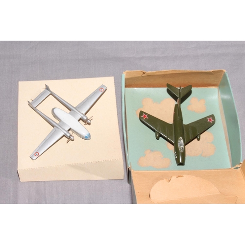 167 - Tekno MIG 15 Jet Fighter plus CIJ France Noratlas.   Near Mint in Excellent boxes.