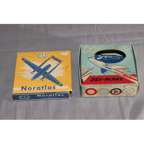 167 - Tekno MIG 15 Jet Fighter plus CIJ France Noratlas.   Near Mint in Excellent boxes.