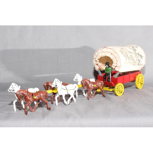 88 - Morestone Covered Wagon.  Excellent in Good box.