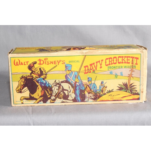 89 - Morestone Walt Disney's Davy Crockett Frontier Wagon.   Missing two canopy supports. Excellent in Ve... 