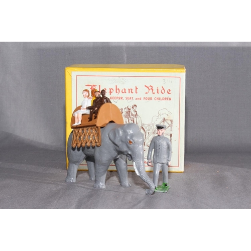 92 - Britains 6016 Super Detail Ballet Set.  FG Taylor & Sons Elephant Ride Set.  Excellent to  Mint in E... 