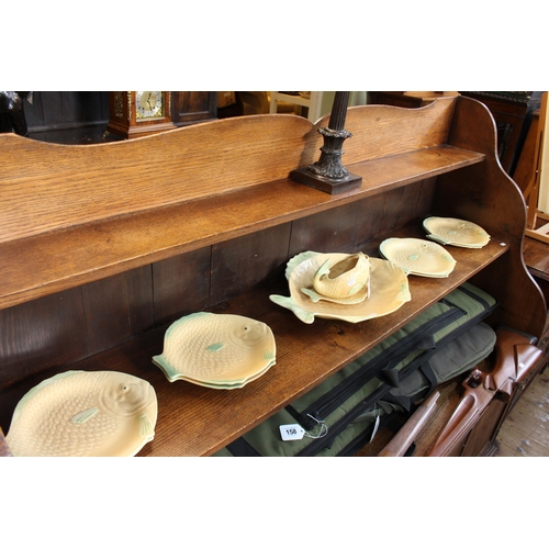 148 - Shorter Pottery ten piece fish service.