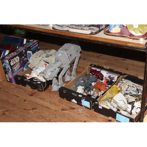 29 - Collection of Star Wars models.