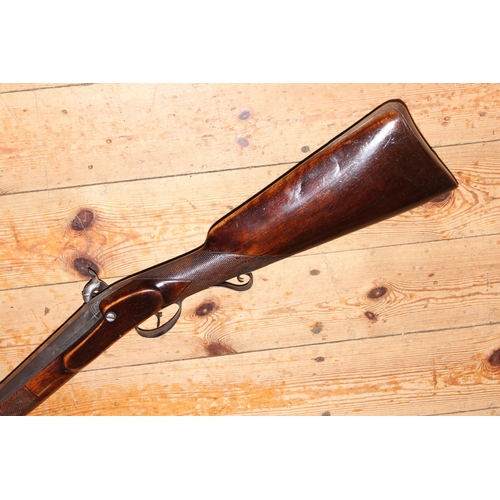 117 - Antique percussion shotgun.