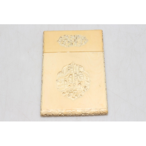 238 - Antique Chinese ivory card case.