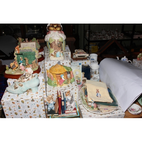 54 - Collection of Beatrix Potter including Border Fine Arts (A0460, 669814, A1306), Frederick Warne, emb... 