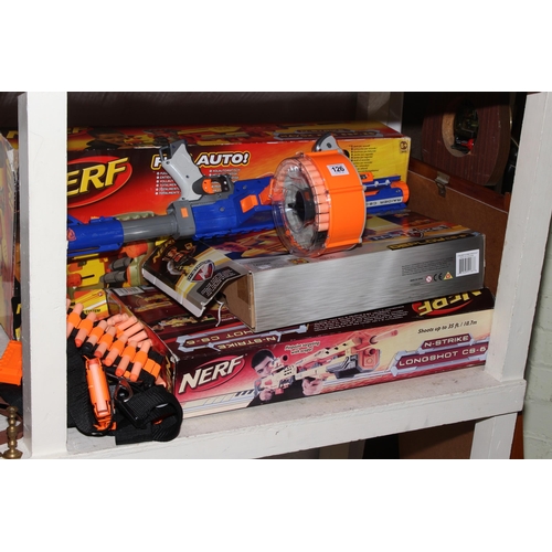 126 - Collection of Nerf toys.