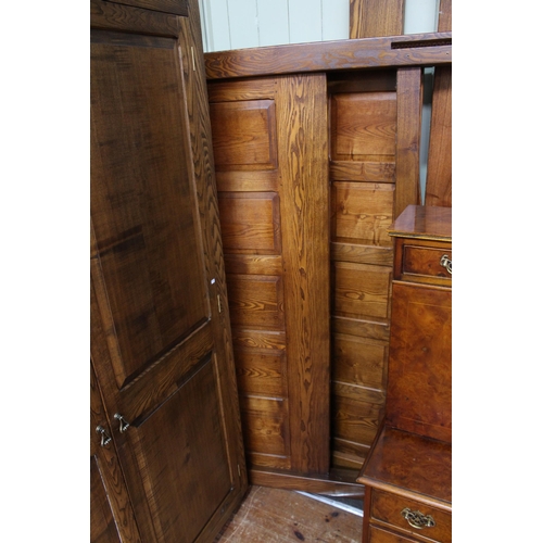 571 - Graham 'Swan Man' Duncalf pair double door wardrobes, similar dressing table and stool, pair three d... 