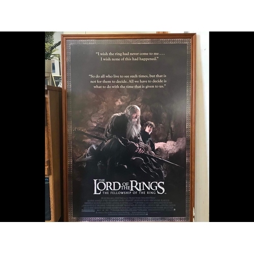 124 - Lord of the Rings prints, magazines, wall plaque, etc.