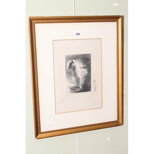 Henri Fantin Latour, La Jeune Tarentine, lithograph, signed in pencil ...