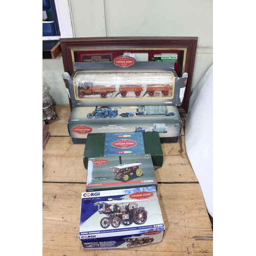 49 - Collection of Diecast models including Corgi Vintage Glory, Vintage Glory of Steam, etc (6).