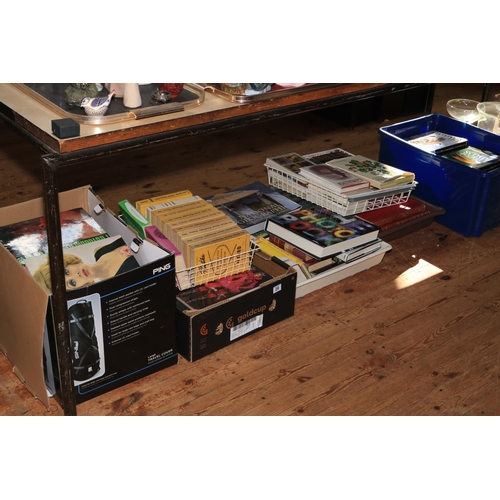 29 - Five+ boxes of books including mostly hardback photo and nature.