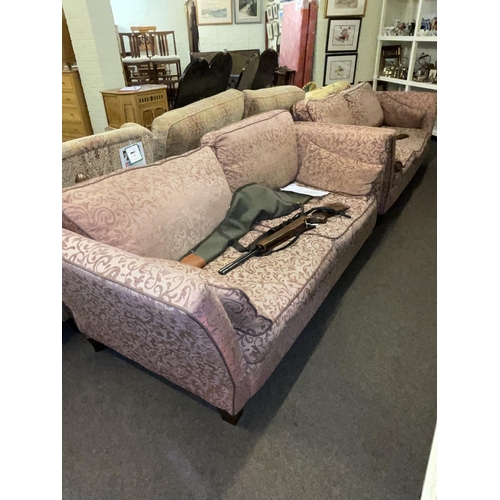 404 - Pair Knoll two seater settees.