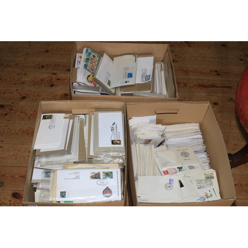 115 - The Postmark Club Harrogate stamp covers, dating c1980s, over 2000 in quantity, together with Railwa... 